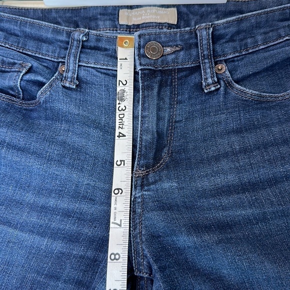 Banana Republic Factory Slim Bootcut Jeans Size 28/6R - Picture 12 of 14